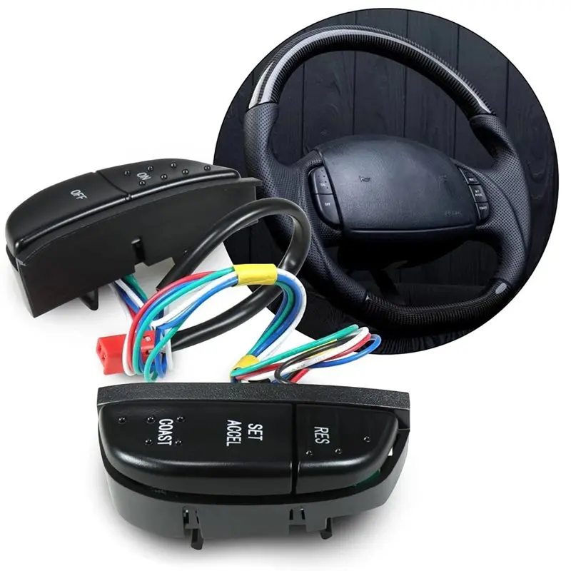 Фото Комплект переключателей круиз-контроля для Ford F150 F250 F350 97-04 Expedition 1C3A9D809AA №3