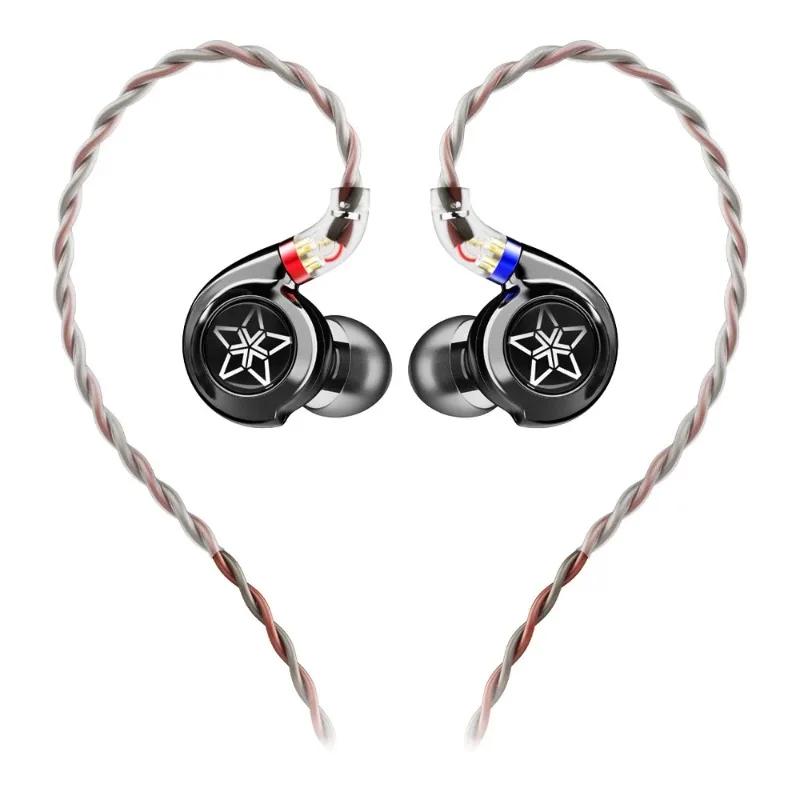 FiiO FH11 1DD + 1BA Гибридные наушники-вкладыши IEM Hi-Res Audio со съемным кабелем 0,78 мм Hi-Fi стерео проводные наушники Уникальные (art.: 3920d3e9fcd84) - 3920d3e9fcd84