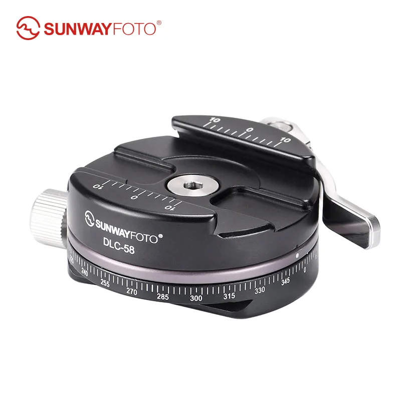 

SUNWAYFOTO SPB-58T панорамный зажим Arca Swiss Clamp Kit 58 мм