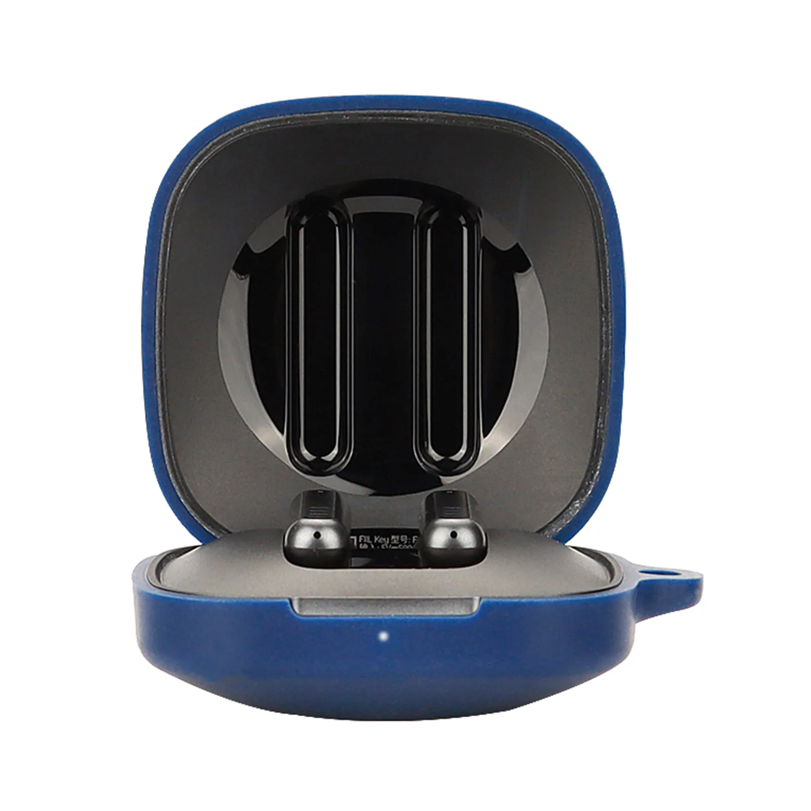 

Soft Silicon Wireless Headset Cover Case For FIIL Key Headphones Silicon Protection Box With Keychain Buckle Protective Case