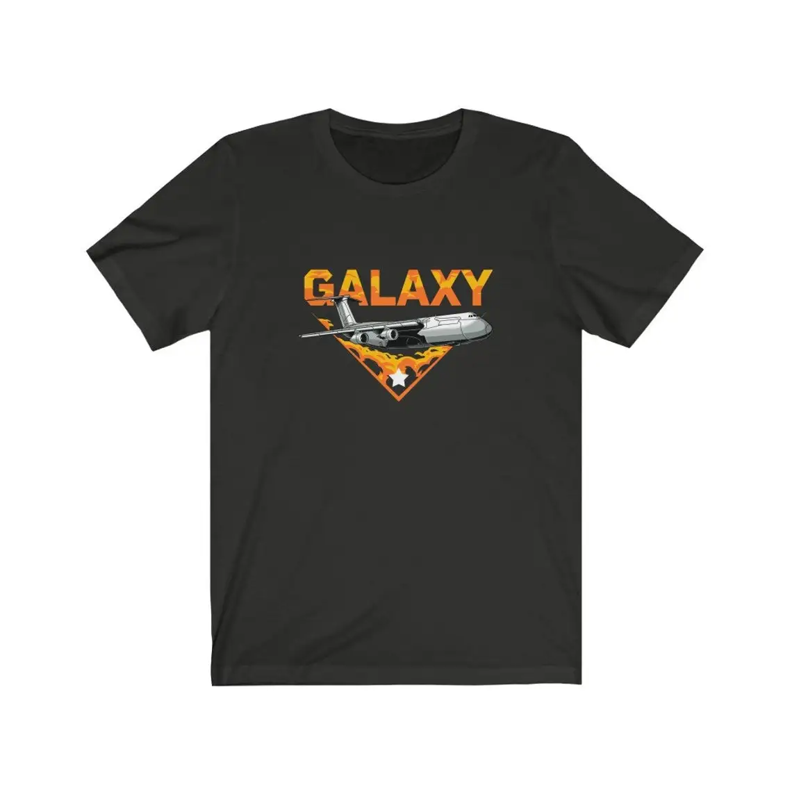 

C-5 Galaxy Large Military Transport Aircraft T-Shirt New 100% Cotton O-Neck Summer Short Sleeve Casual Mens T-shirt Size S-3XL