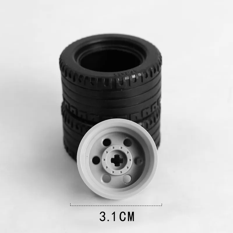 4 шт. пластиковые технические колеса A toy dream 15413 44309 55976 56145