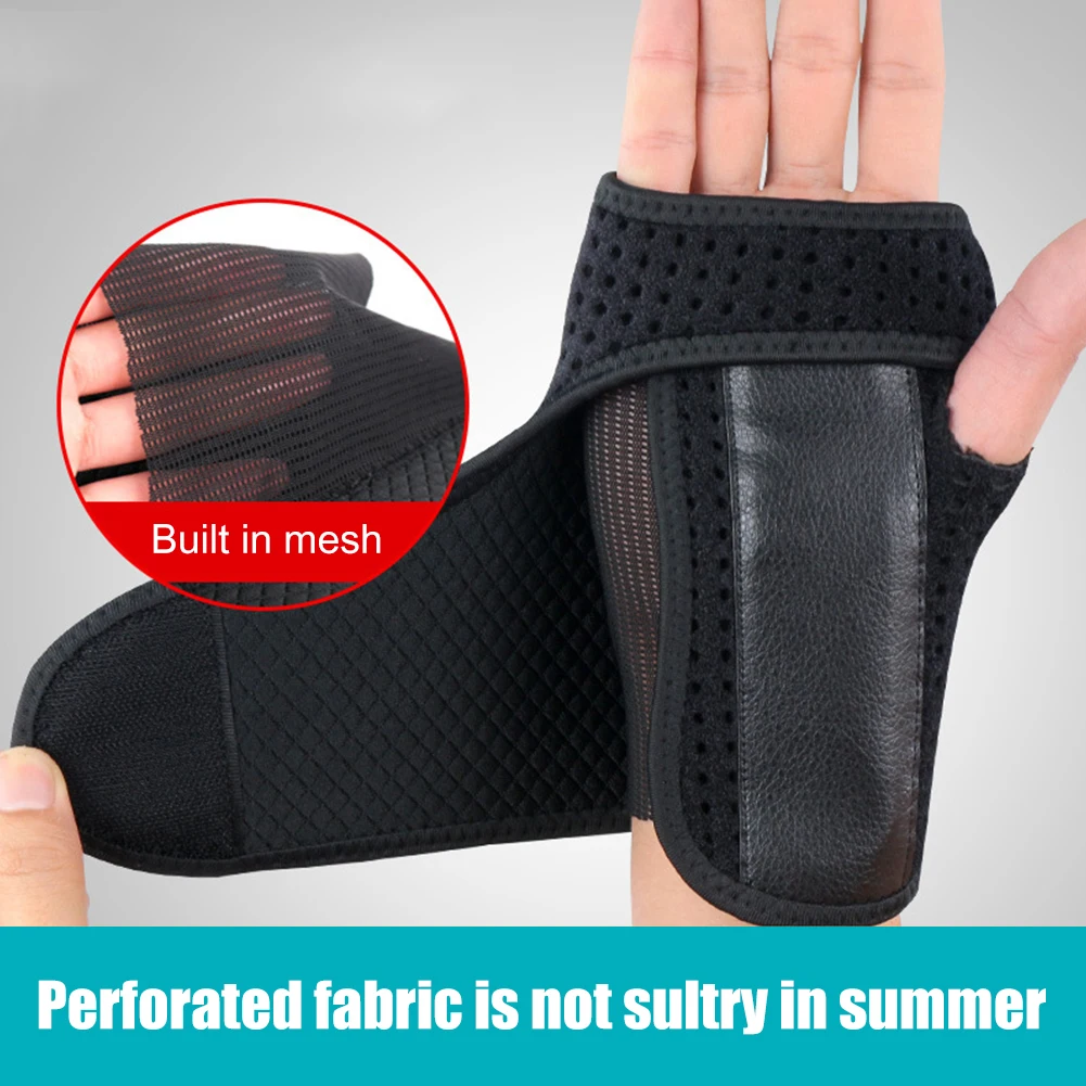 

Wristband Wrist Brace Adjustable Carpal Splint Wrap Support Arthritis Sprains Easy Safety Working-out Ornaments