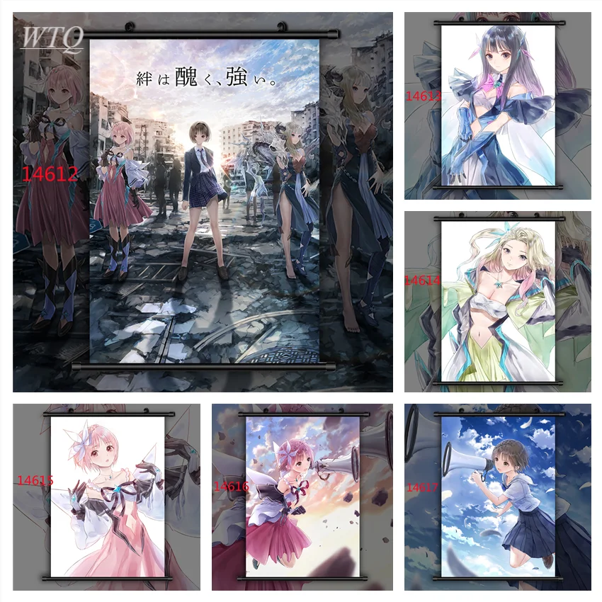 

Blue Reflection Ray Hirahara Hiori Anime Posters Canvas Painting Wall Decor Posters Wall Poster Wall Art Picture Home Decoration