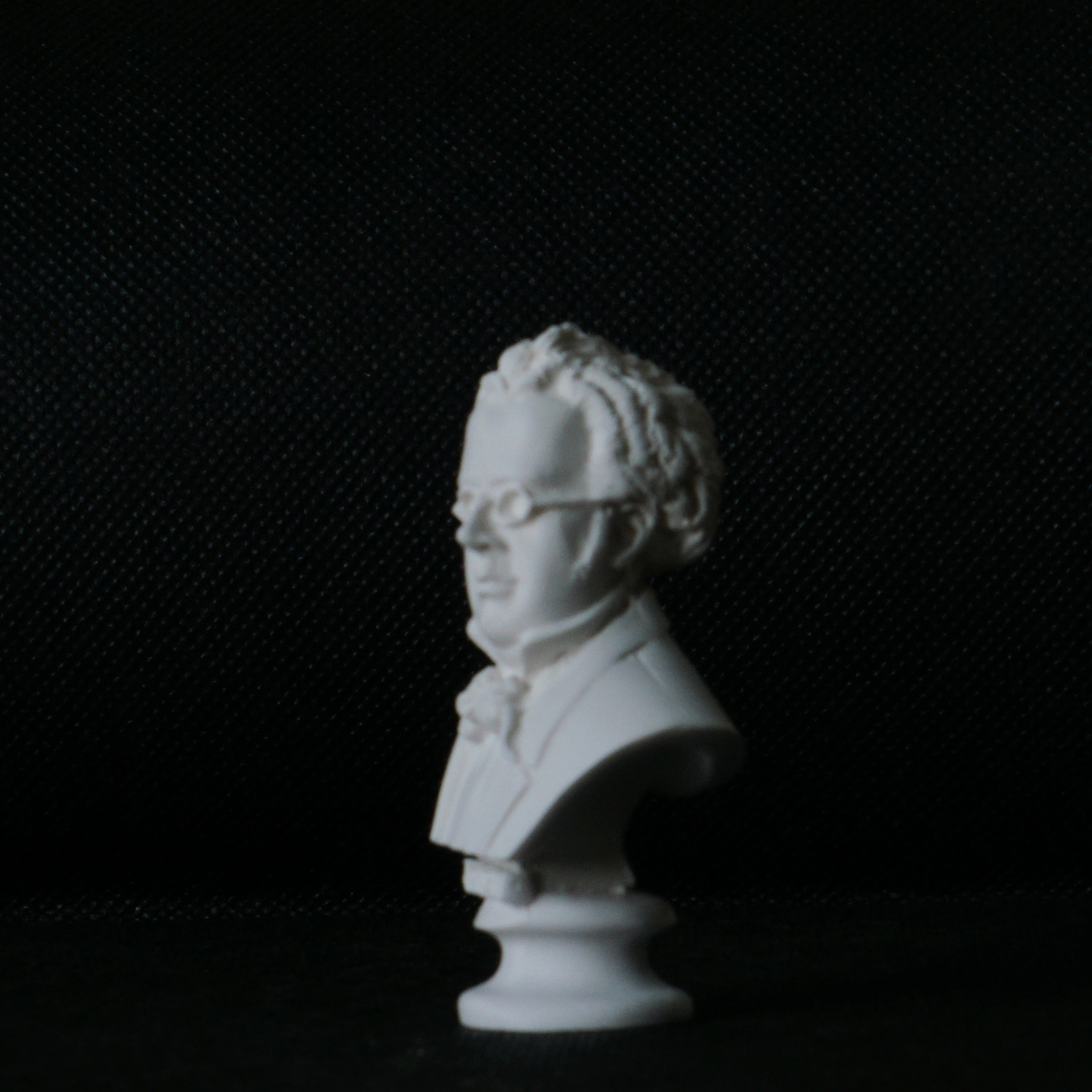 7 см музыканта Шуберт мини смолы имитация гипсовой головы портрет Европейский