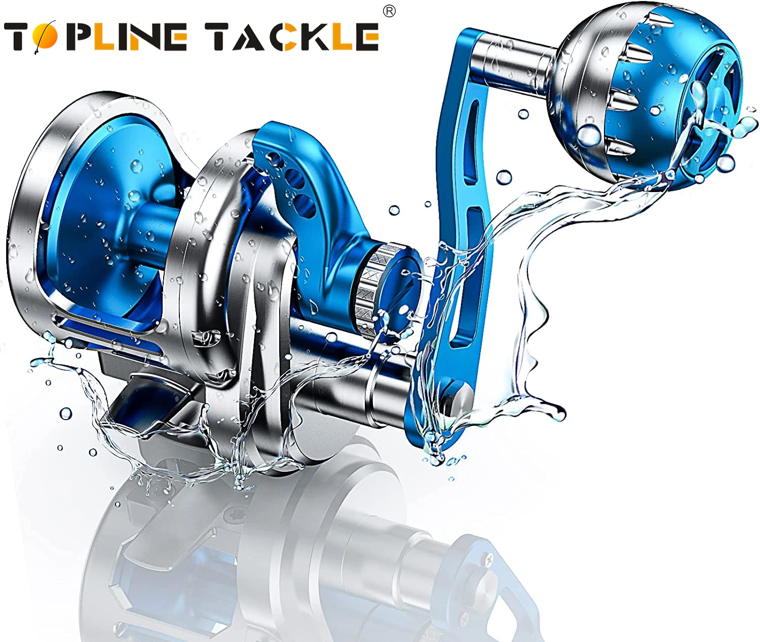 66lbs Slow Jigging Reel Saltwater 6.3:1 Left Hand 9bb+2rb Jigging Reel Saltwater Conventional Reels
