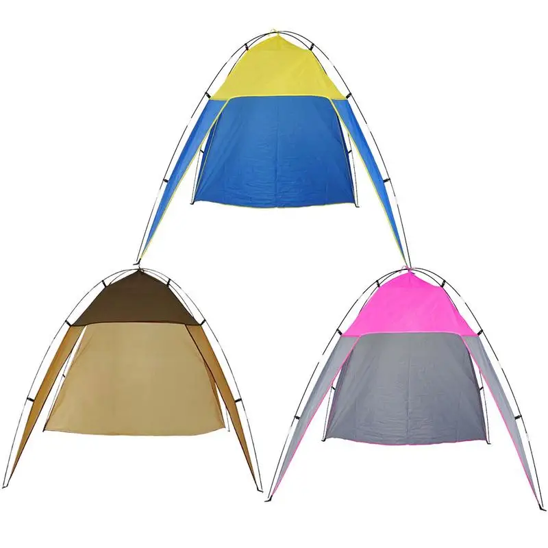 

2 People Beach Tent Sun Shelter UV-protective Tent Shade Lightwight Easy Setup Sun Shelter For Outdoor Camping Fishing Hiking