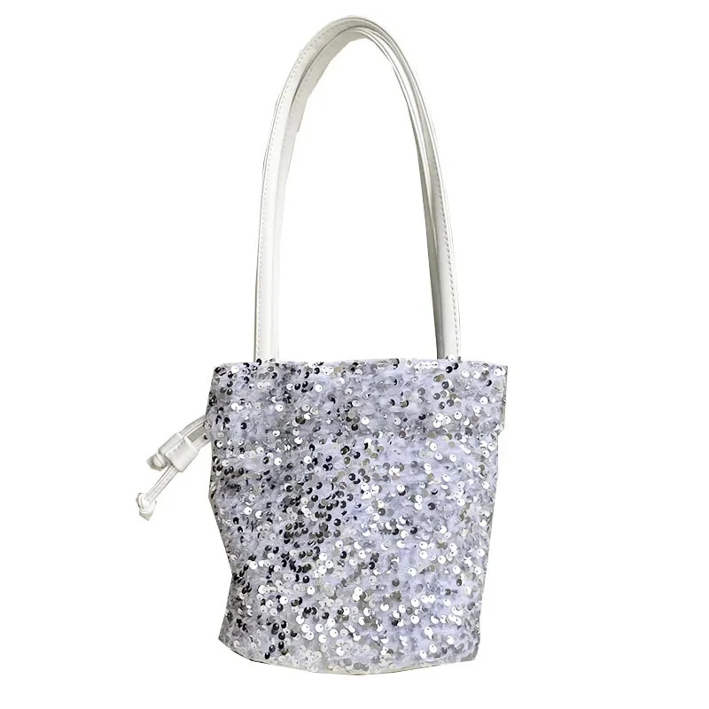 Модная нишевая женская сумка в корейском стиле с блестками высококачественная