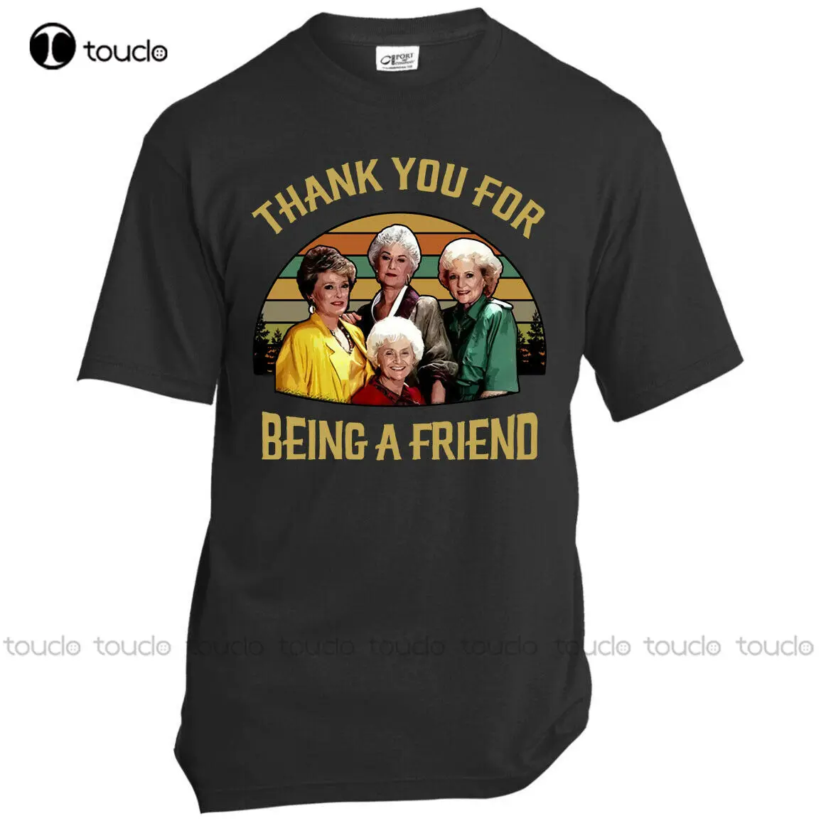 

The Golden Girls Thank You For Being A Friend Unisex T-Shirt Custom Shirt Custom Aldult Teen Unisex Digital Printing Tee Shirt