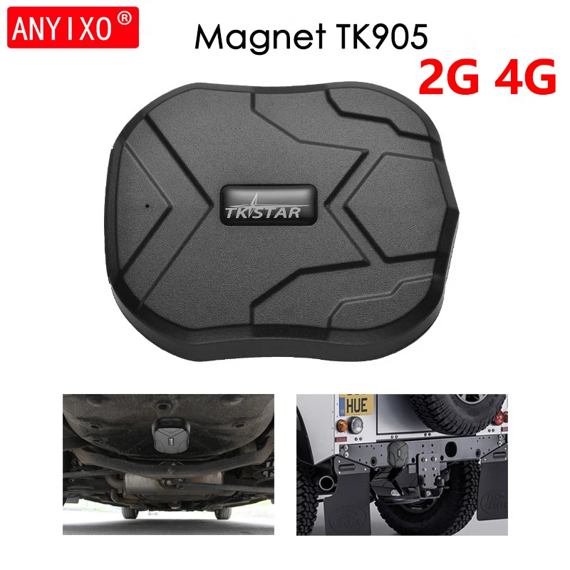 

Car GPS Tracker 2G 4G TKSTAR TK905 5000mAh Magnet GPS Tracker Waterproof Shake Alarm Free APP Voice Monitor gps tracking device