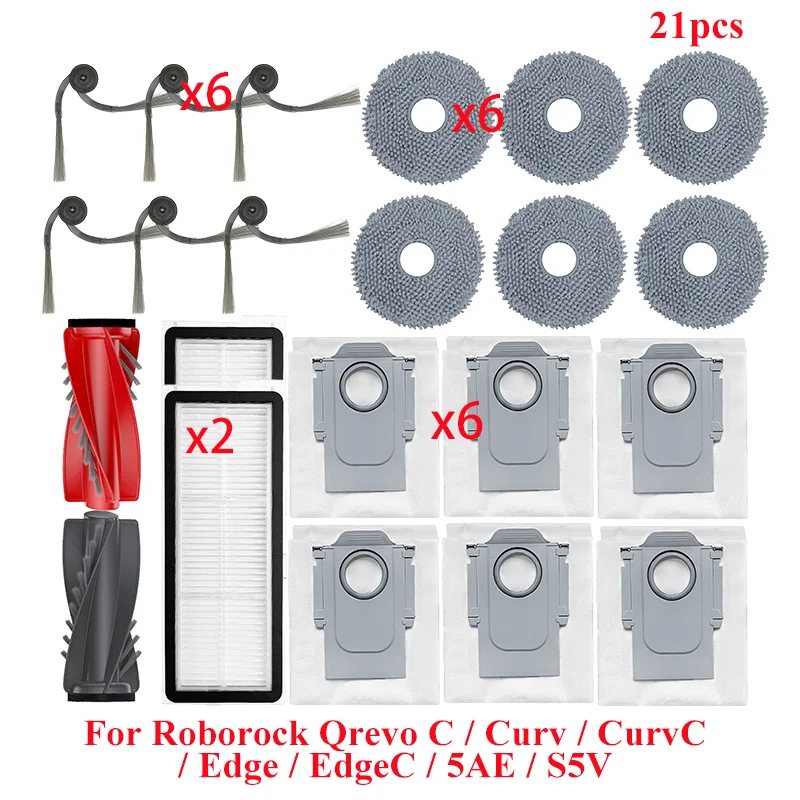 

Комплект запчастей для роботов-пылесосов Roborock HIKSIT