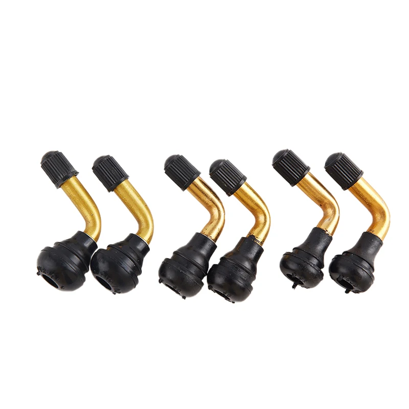 

2pcs Motorcycle Scooter Moped Motorbike Electric-bike Wheel Tire Valve Stem Bent