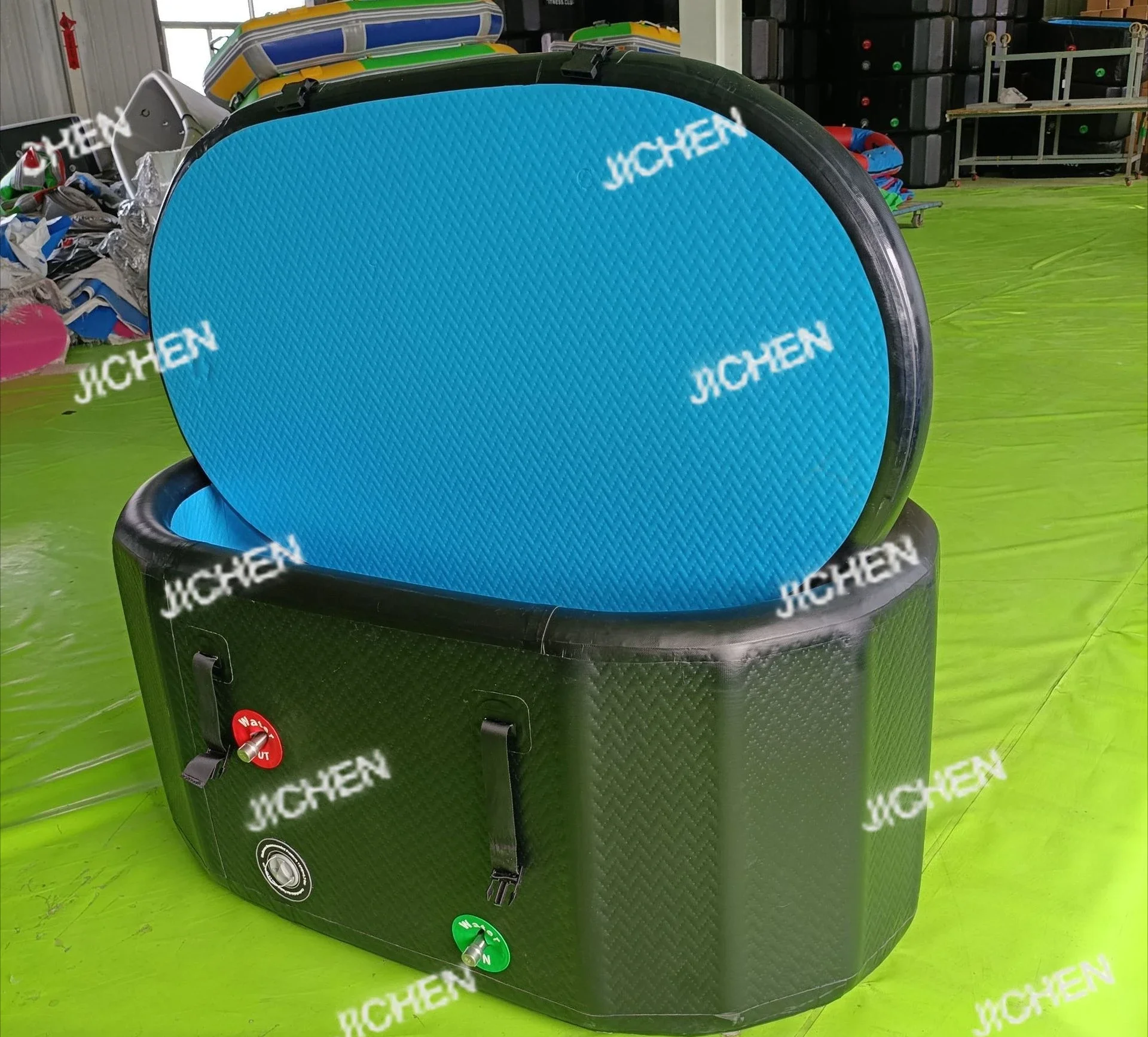 Фото CSS ведро для ванны складное ведро для ванны для взрослых надувная ванна ледяная ванна холодная терапия фитнес-ваннаCSS №3