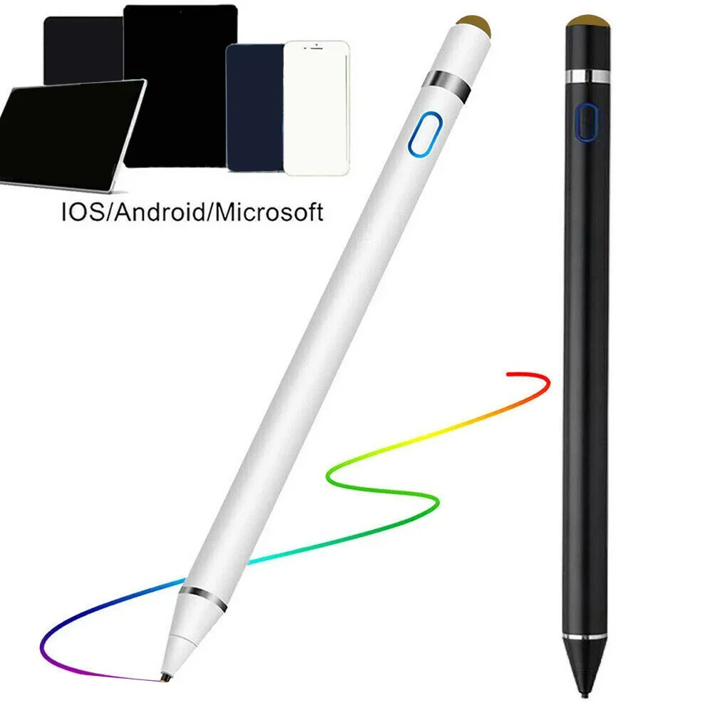Универсальный стилус для IOS Android карандаш Apple 1 iPad Air Pro Mini Touch Pen подходит Huawei Xiaomi iPhone