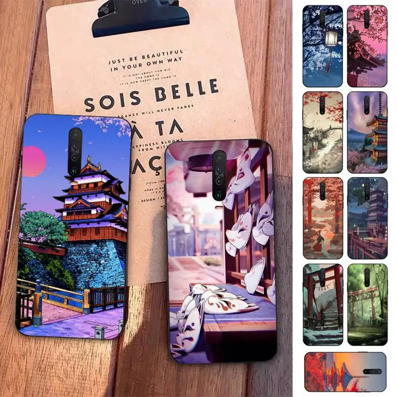

Japanese Style Art Phone Case for Redmi 5 6 7 8 9 A 5plus K20 4X S2 GO 6 K30 pro