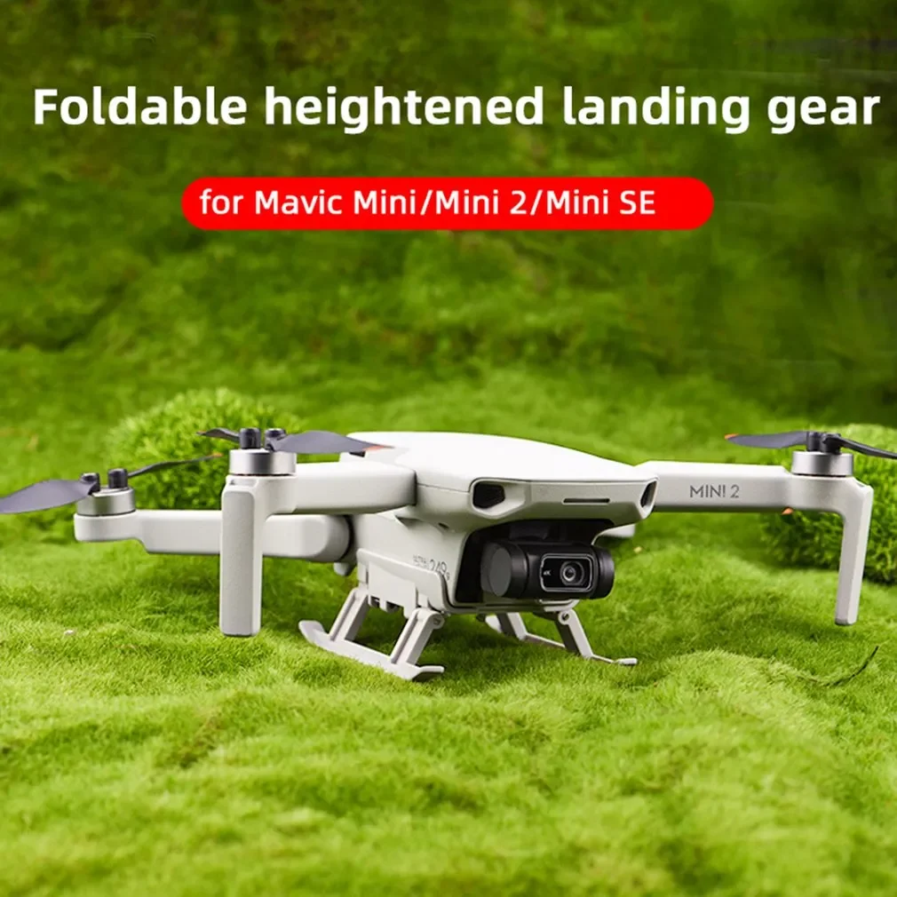 Landing Gear Leg Drone Accessories Foldable Extended Kit For Mavic Mini / Mini 2 / Mini SE Drone Landing Gear Leg enlarge