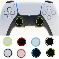 Hot 2Pcs Thumb Stick Grip Caps Non slip Silicone Analog Joystick Thumbstick for PS4 PS5 360 One Game Controller