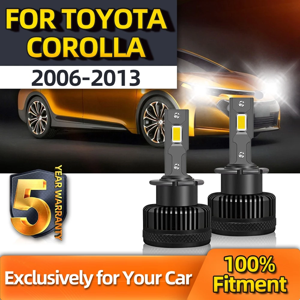 

TEENRAM 30000LM 110W Led CSP Chip Super Bright Headlight 2pcs D4S For Toyota Corolla 2006 2007 2008 2009 2010 2011 2012 2013