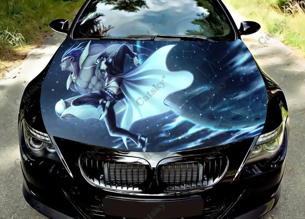 

JoJo's Bizarre Adventure Car Hood Vinyl Decal Sticker Wrap Vinyl Film Engine Cover Decals Sticker Car Hood Side Cover Decal Film