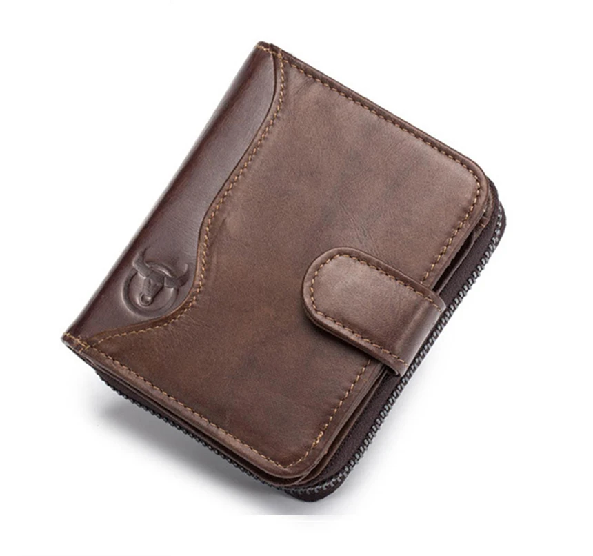 Brand New Design Genuine Leather Card Purse Men's Multi-card Business Bank Credit Sets Drive License Album Wallet |