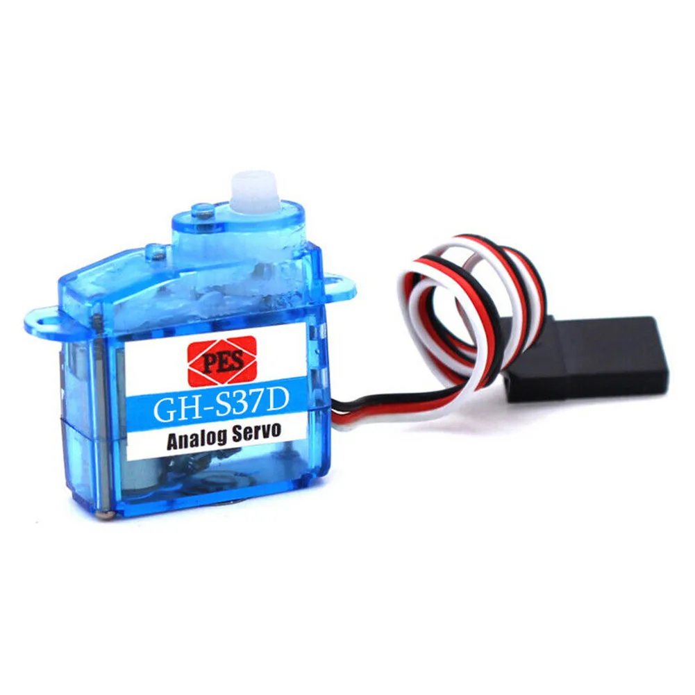 2pcs Mini Remote Control Servo 3.7g Ultra Micro Digital Nano For RC Helicopter Boat Car GH-S37D model Accessories - купить по