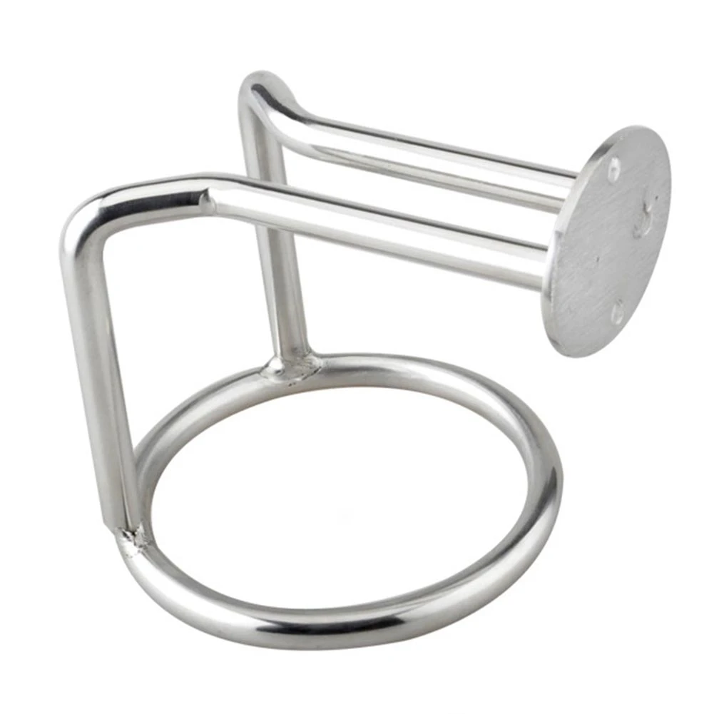 

Marine Boat Accessories 316 Stainless Steel Open Ring Single Ring Cup Drink Holder for Marine Yacht Truck RV Camper