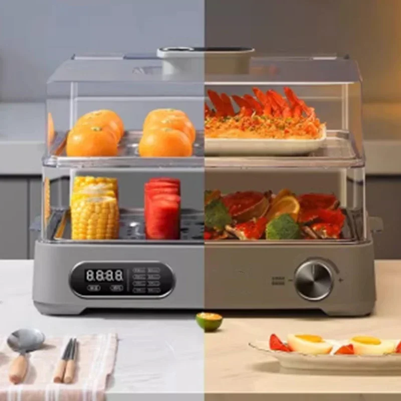 Быстрая термоэлектрическая пароварка многофункциональный домашний прием