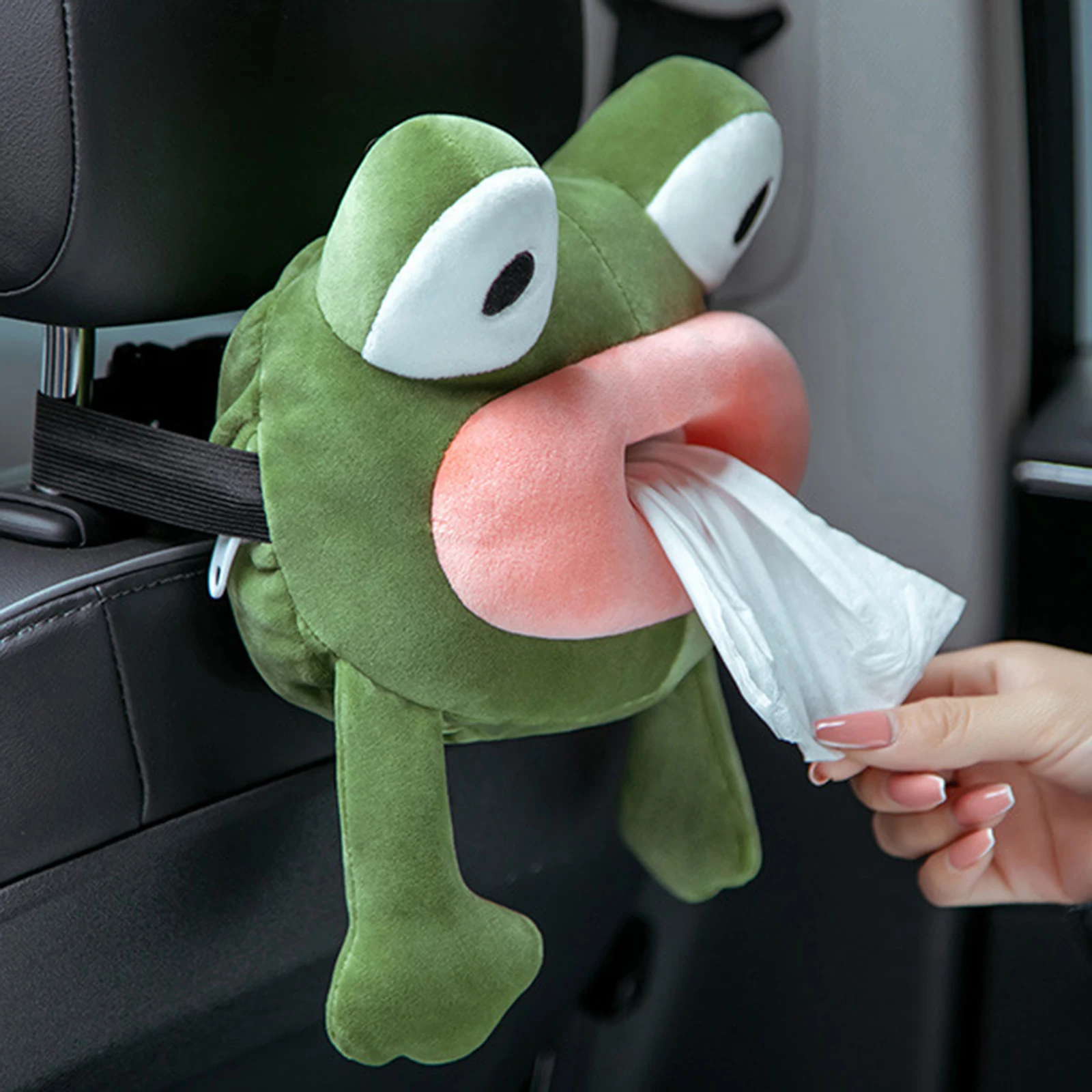 

Cartoon Creative car armrest box car tissue box draw cartoon cute car draw car tray trailer interior decoration supplies