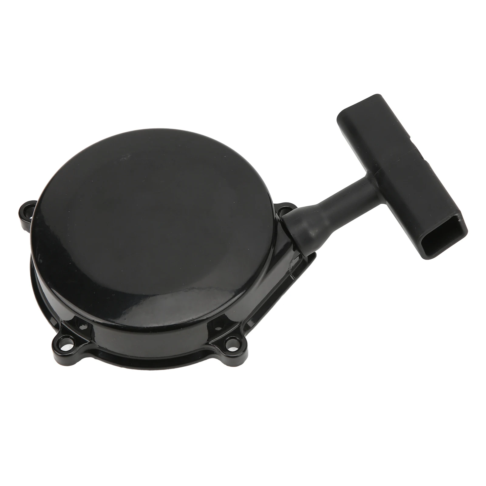 ZK20 Ручной стартер Универсальный алюминиевый сплав Черный блок запуска двигателя