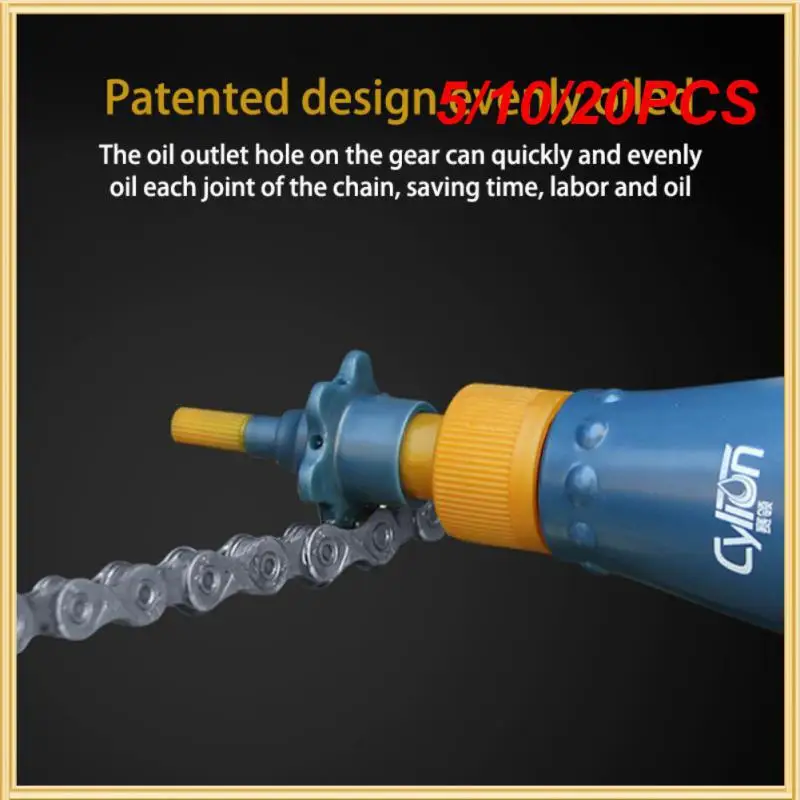 

5/10/20PCS Silicone Oil 60ml Wear Resistant Maintenance Kit Chain Lubricant Rustproof Chain Oil Water Proof
