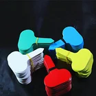 Красочные маркеры для растений садовые семена бонсай кормлений бирки знак ПВХ садовые этикетки кола на грунтовой краске палочки