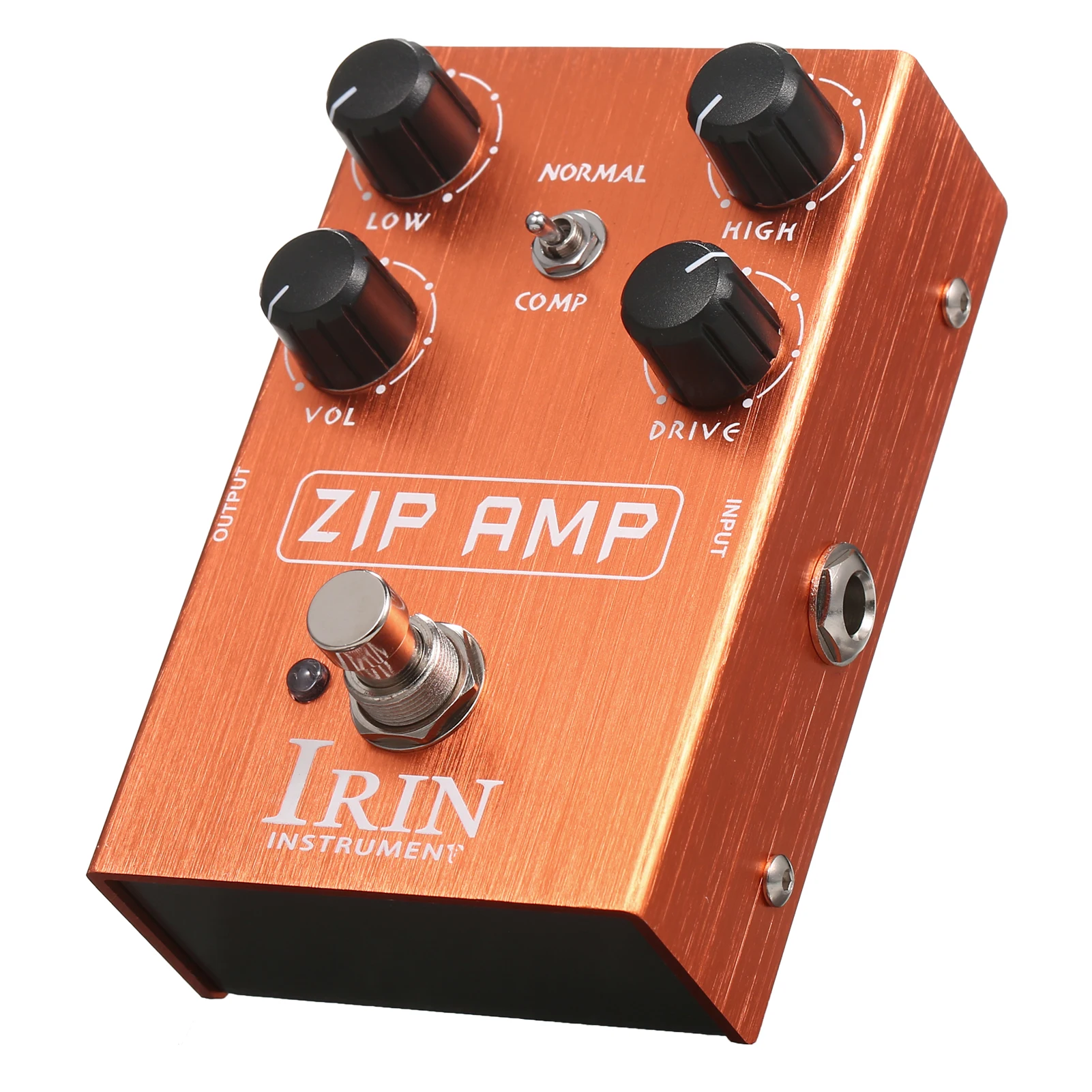 

Electric Guitar Effects Overdrive ZIP AMP Guitar Effect Pedal Normal Reduce Modes Toggle Switch Electric Guitar Accessories