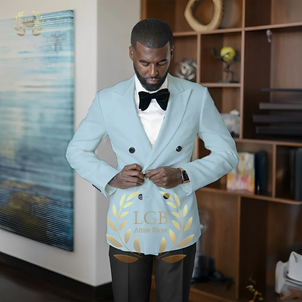 Heren ivoor pak jurk 2-delige набор (jas + broek) Brute bruiloft/feest/дер-гарнитура