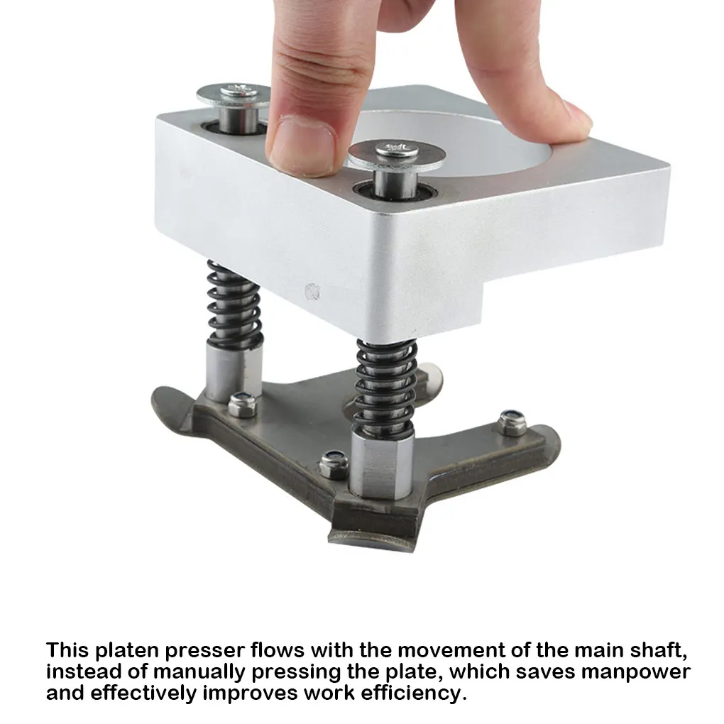 

Press Plate Adjustable Convenient Pressure Plates Small Lightweight Simple Operation Presser Engraving Machine Device
