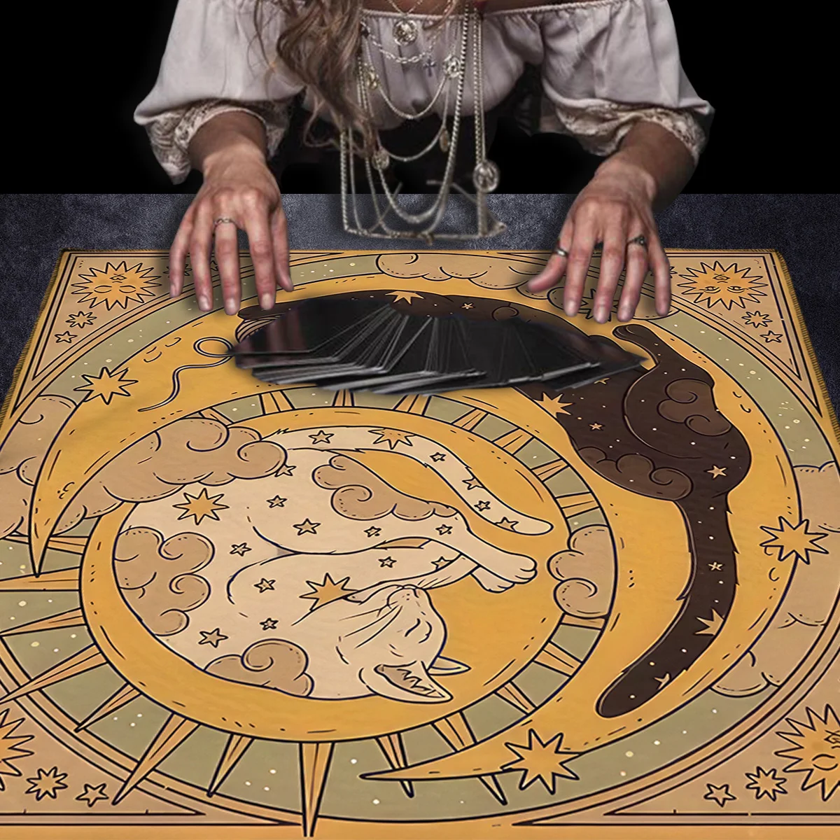 

Скатерть для Таро LVJIA Полиэстер