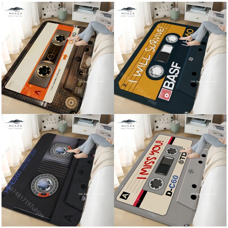 

Кассетный ленточный ковер для гостиной в стиле INS мягкий ковер Противоскользящий коврик для придверной зоны спальни напольное украшение дл...