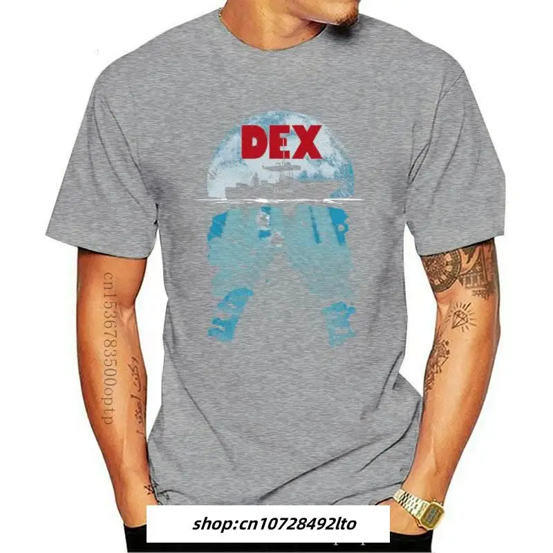 

Man Clothing Dex Dexter Jaws Mashup Men's T-Shirt