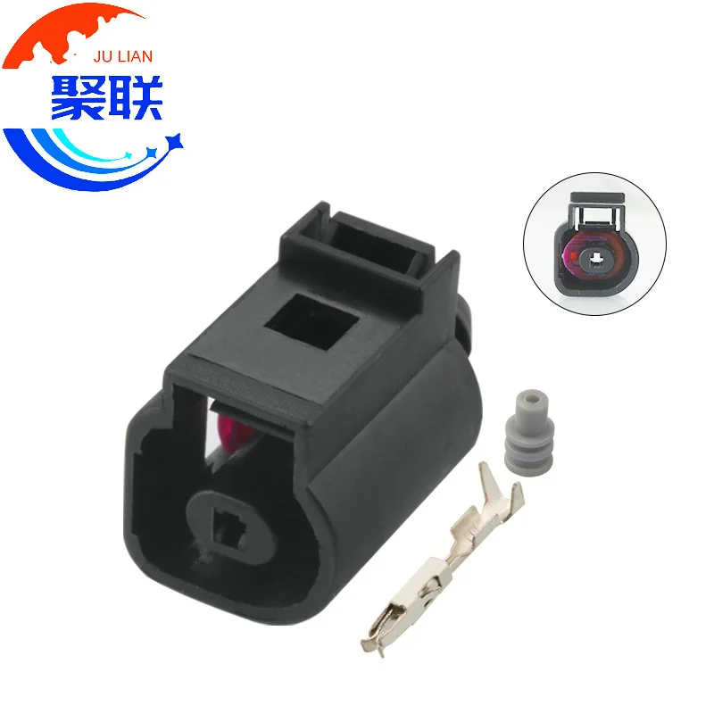 Автомобильный 1-контактный разъем 1J0973701A VW проводка герметичный Электрический
