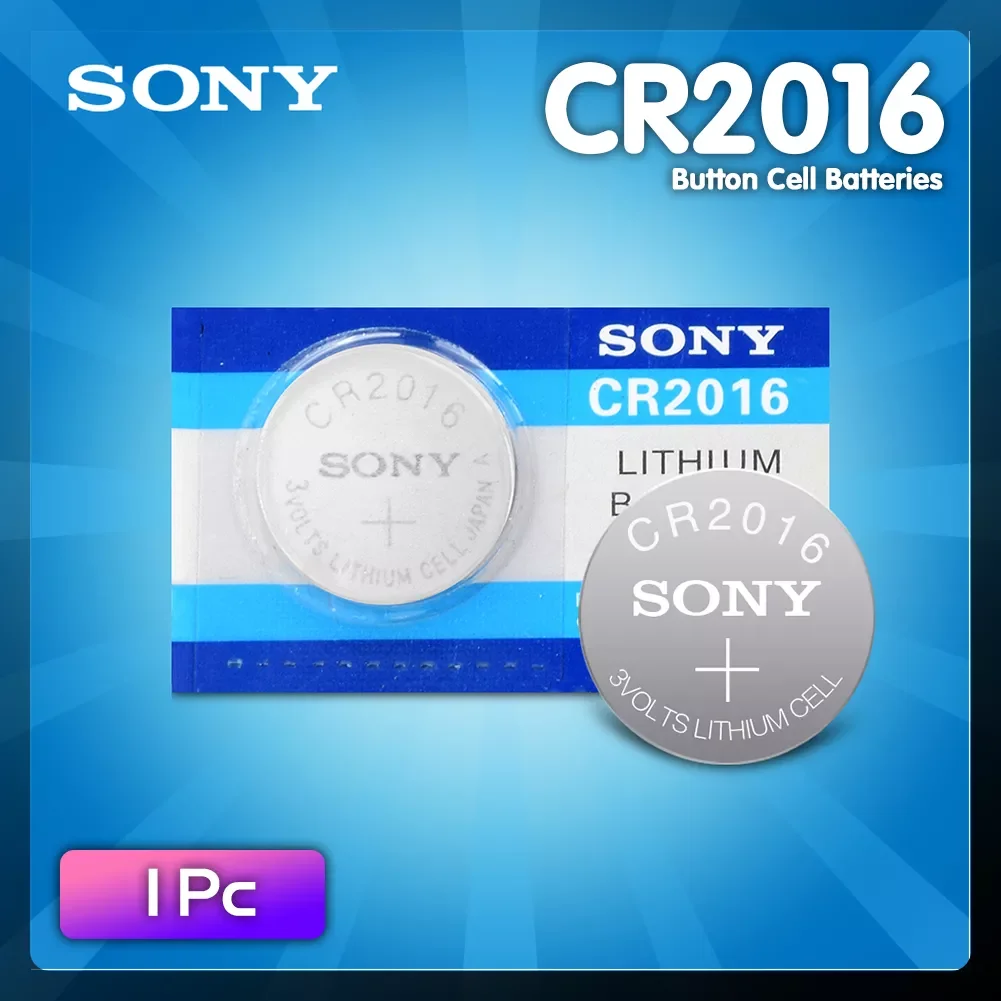 

1PC FOR SONY Quality cr2016 Lithium Battery 3V Li-ion Button Battery Watch Coin Cell Batteries cr 2016 DL2016 ECR2016 BR2016