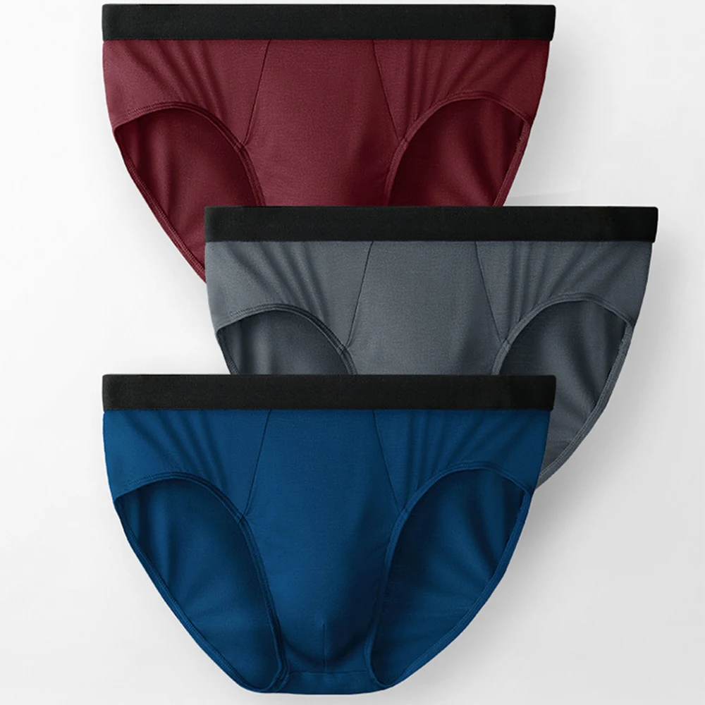 

Men Sexy Convex Pouch Underpants Breathable Thin Large Pouch Underwear Briefs Underpants Knickers Male Sexy Lingerie