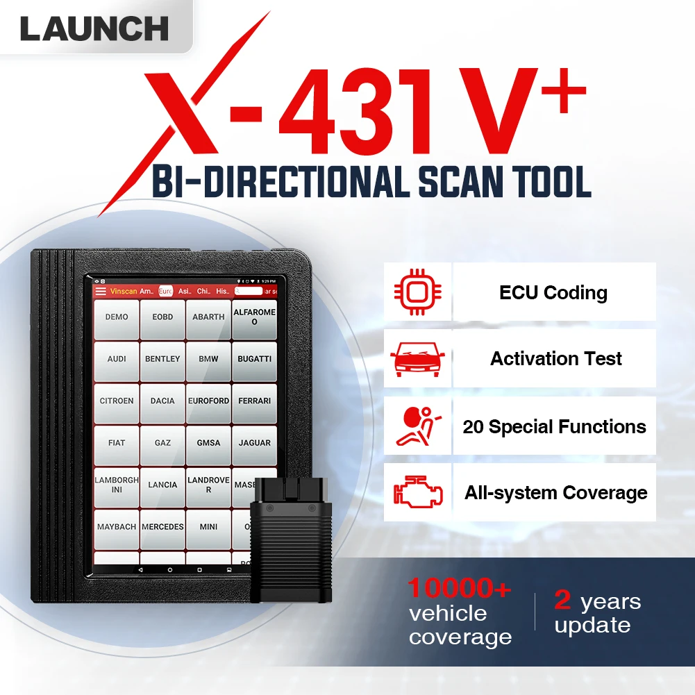 2020 Новое поступление обновленное оборудование Launch X431 V + V4.0 OBD II автомобильный