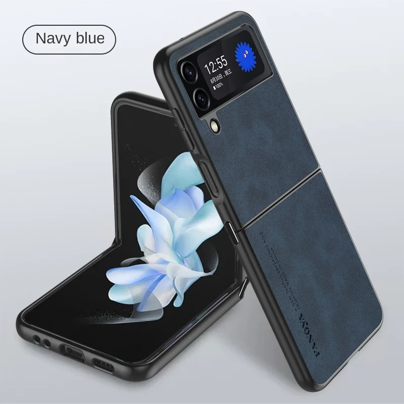 Для Samsung ZFlip 3 F711B чехол из искусственной кожи противоударная задняя крышка