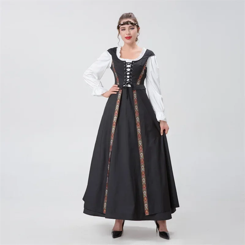 КОСПЛЕЙ Хэллоуин M-XL Европейский и американский придворный драматический