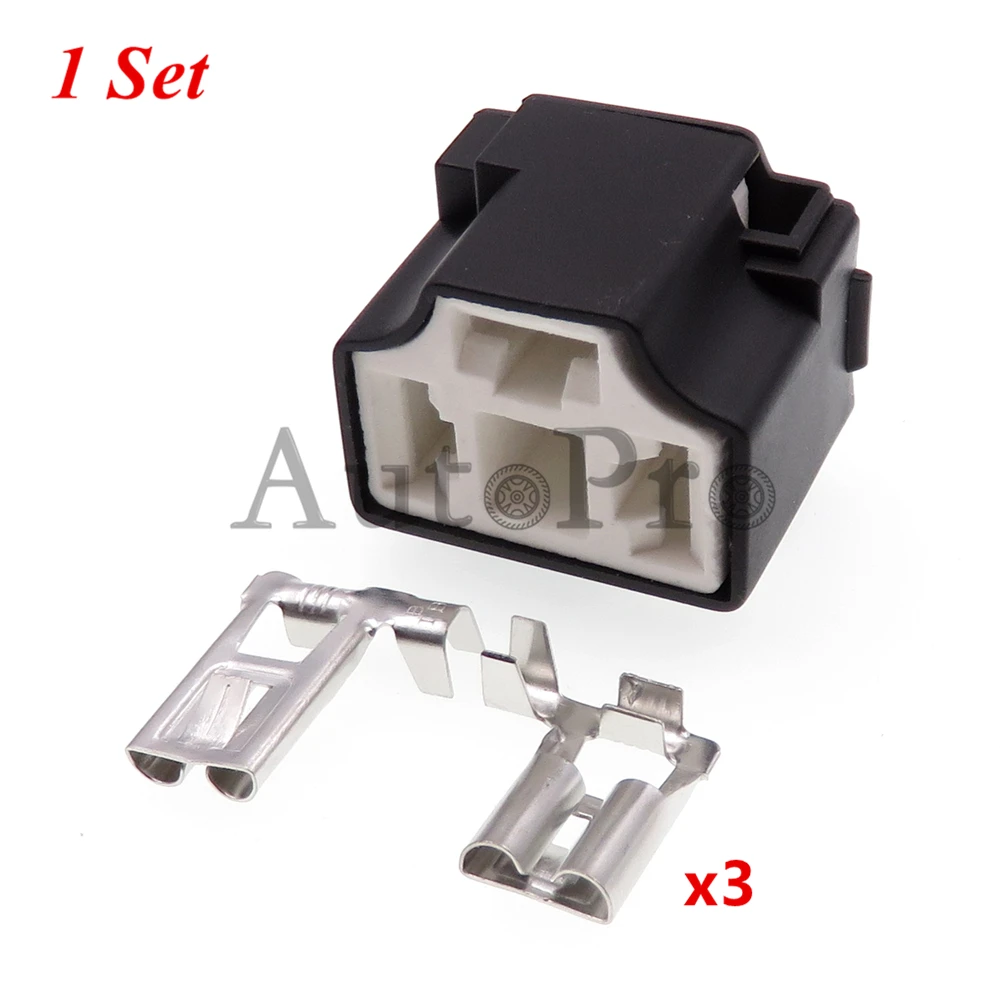 

1 комплект, автомобильный держатель лампы H4 с 3 отверстиями, патрон лампы с клеммой H4-2B, Керамический автомобильный разъем, штекер лампы для VW Santana 2000