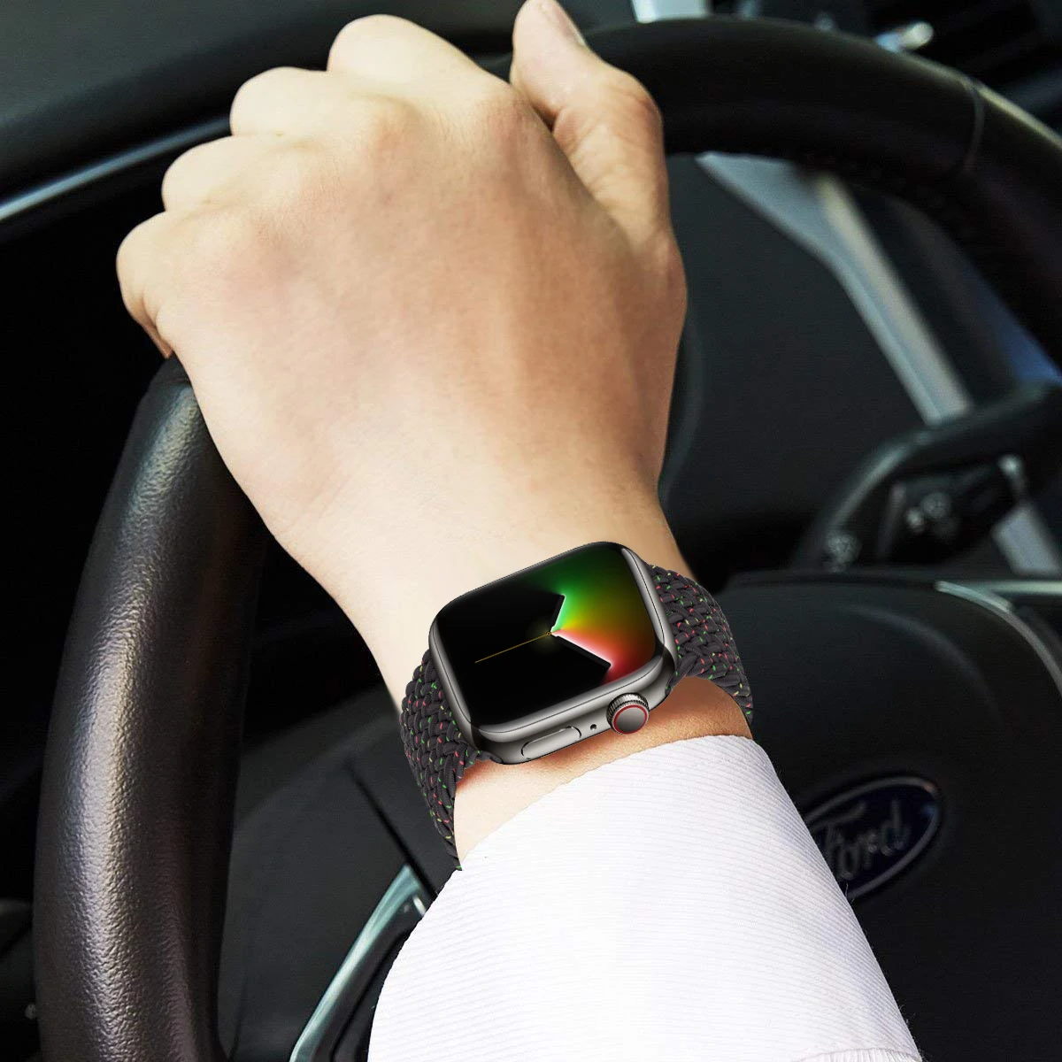 Ремешок Solo loop для Apple Watch band 44 мм 45 40 41 42 38 нейлоновый эластичный браслет iWatch series 3 4 5