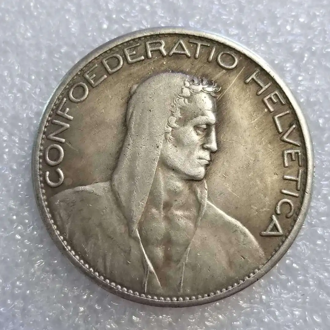 

Швейцарские серебряные монеты 1924 года, домашний декор, монета на удачу, волшебные коллекционные монеты, рождественские подарки #2153