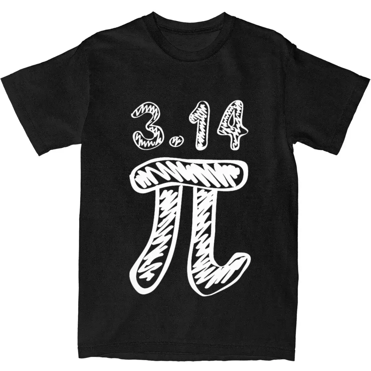 Юмористическая футболка Happy Pi Day Be Irrational Math для мужчин и женщин из чистого хлопка 3