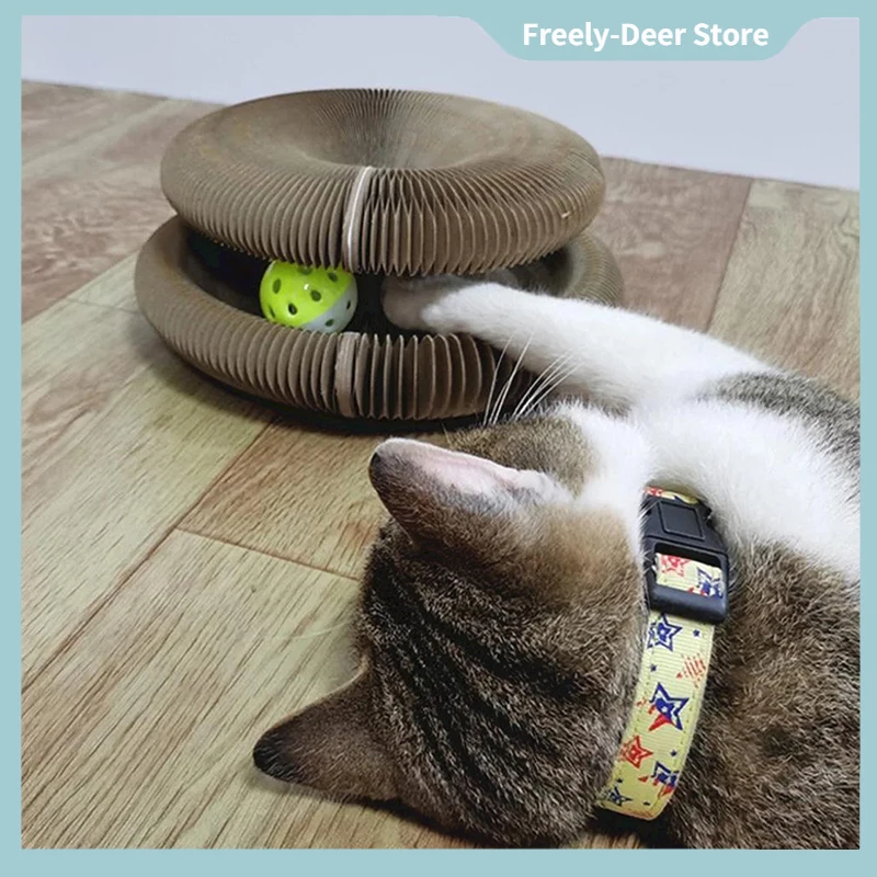 Волшебный орган для кошек доска круглая игрушка шлифовальный коготь рамка