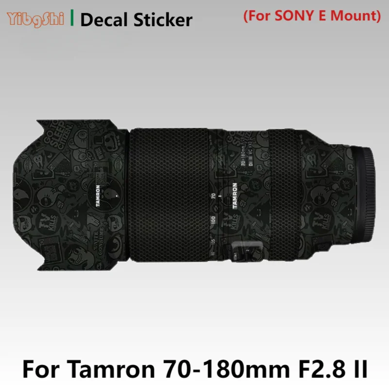 Фон для фотосъемки Tamron 70-180 мм F2.8 Di III VC VXD G2 SONY E Mount Lens Sticker Decal Film Protector Skin F/2.8