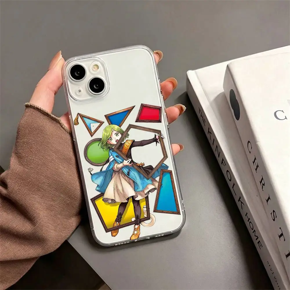 Чехол для телефона Witch Hat Atelier Manga для iPhone 17 16 15 14 13 12 11 Mini Pro Max Plus, прозрачный (art.: 3920dc8528cfc) - 3920dc8528cfc